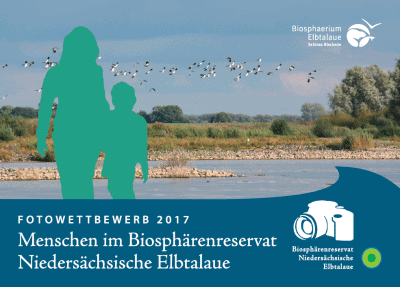 Postkarte Fotowettbewerb "Menschen im Biosphärenreservat Niedersächsische Elbtalaue" 2017