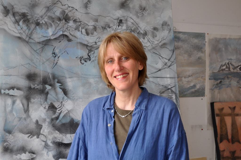 Die Künstlerin Ursula Blancke-Dau