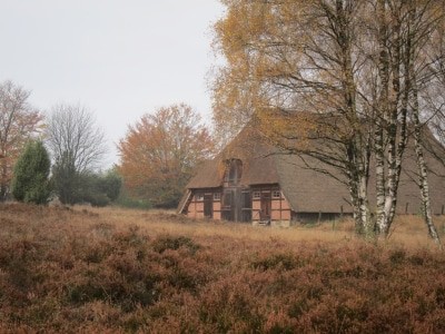 Herbststimmung am Schafstall in Timmerloh
