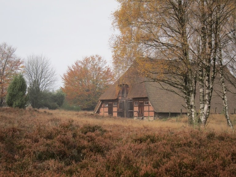 Herbststimmung am Schafstall in Timmerloh