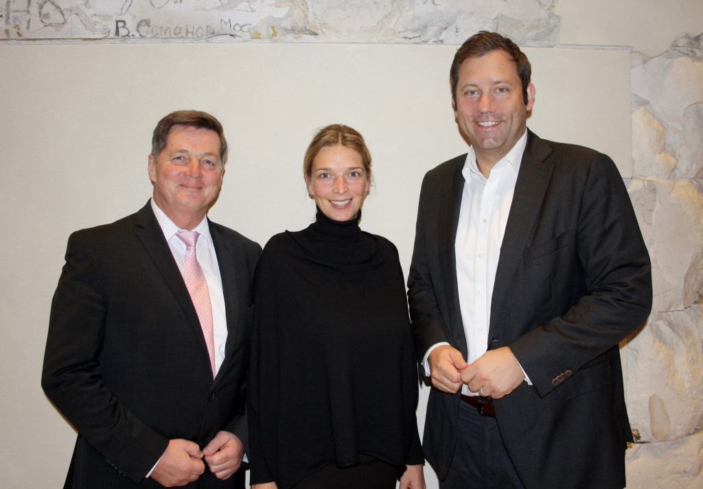 Die drei Bundestagsabgeordneten Eckard Pols (Landkreis Lüneburg), Svenja Stadler (Landkreis Harburg) und Lars Klingbeil (Heidekreis) (von links) übernehmen die Schirmherrschaft für den Naturpark-Tag.  Foto: Naturparkregion Lüneburger Heide