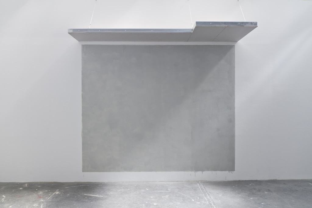 roomservice, 2016, Lack auf Wand, Putz, Maße variabel, CADORO, Mainz