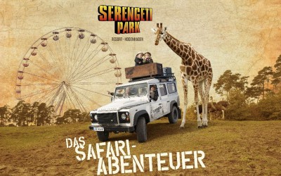 Werbebild Serengeti-Safari im Serengeti-Park Hodenhagen, Foto: Serengeti-Park