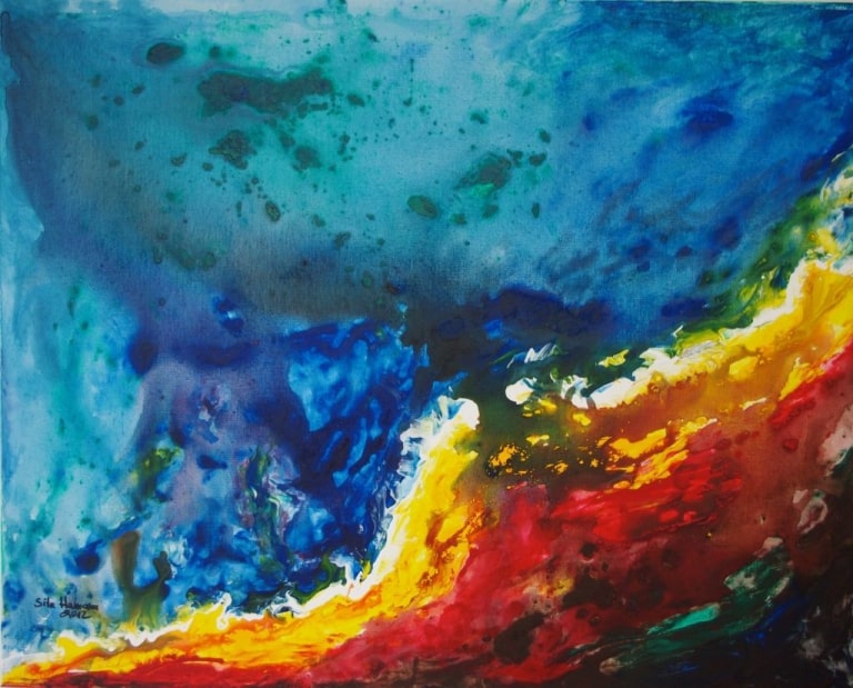 Öl-/Acrylgemälde von Sita Hamann aus Melbeck
