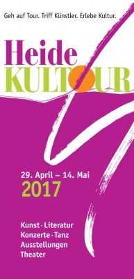 Titelseite der HeideKultour-Broschüre 2017