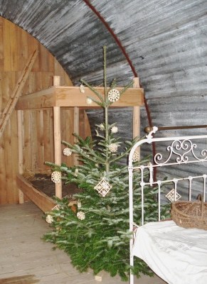 Weihnachten in Notzeiten&nbsp;&ndash; Nissenhütte im Freilichtmuseum am Kiekeberg, Bild FLMK