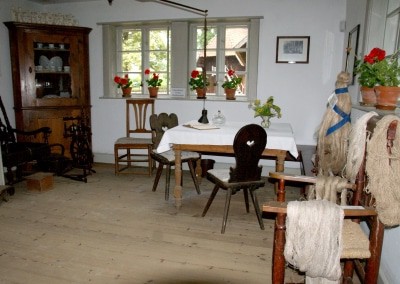 Winser Museumshof: Stube im Bauernhaus Foto: Winser Heimatverein