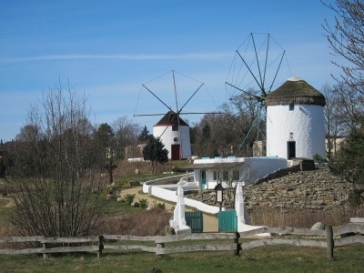 Ebenfalls im Mühlenmuseum zu sehen: Windmühlen aus Griechenland und Portugal