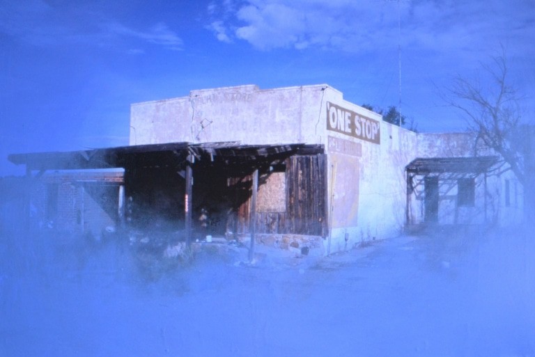 “one stop, Colorado”, USA”, 80 cm x 120 cm Hinrich JW Schüler